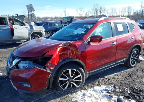 2019 Nissan Rogue Sl z USA, uszkodzony, nr VIN 5N1AT2MV7KC701340